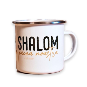 “YHWH Shalom - Dumnezeu pacea noastră”

Interzisă folosirea la cuptorul cu microunde.